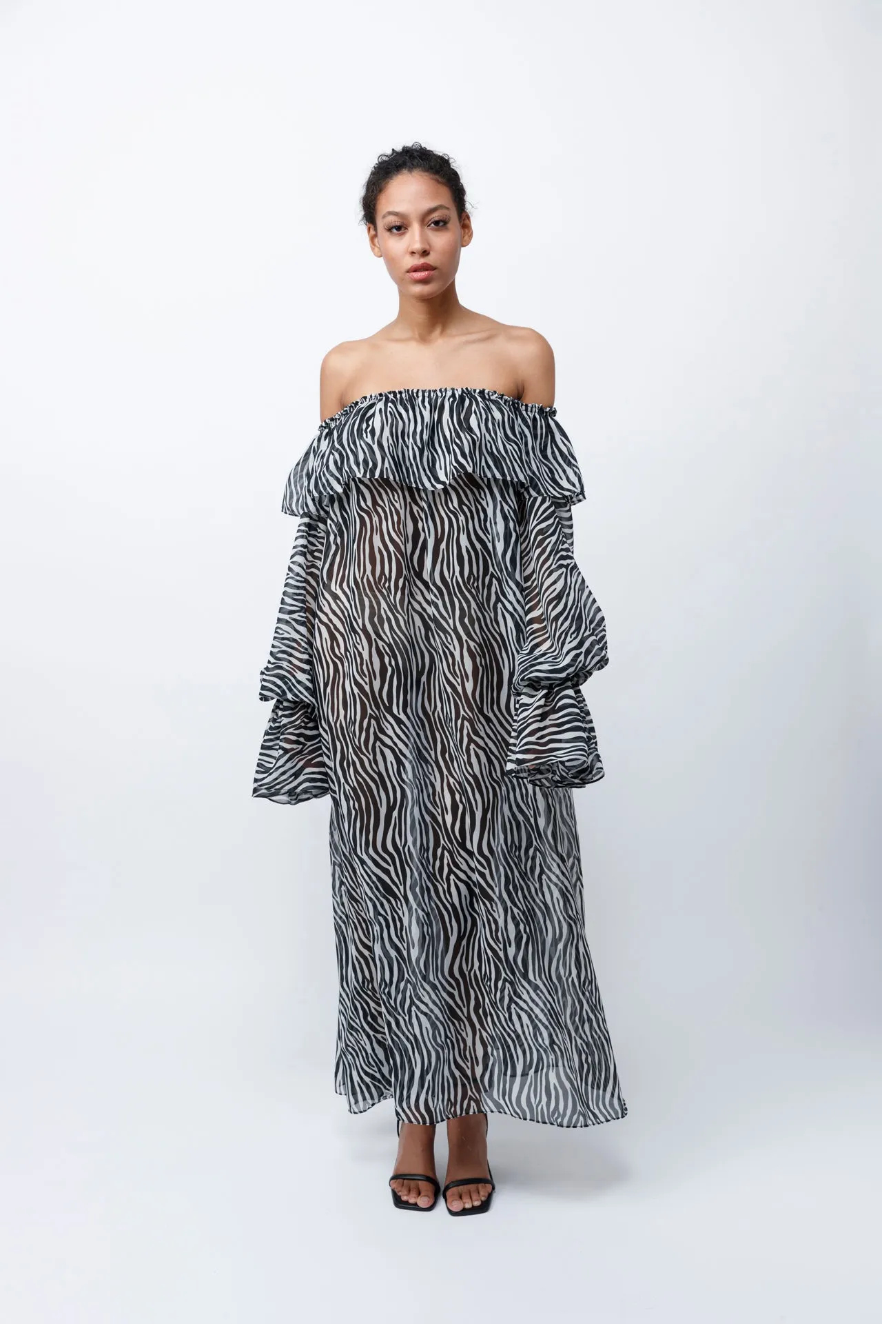 Zebra Maxi Dress