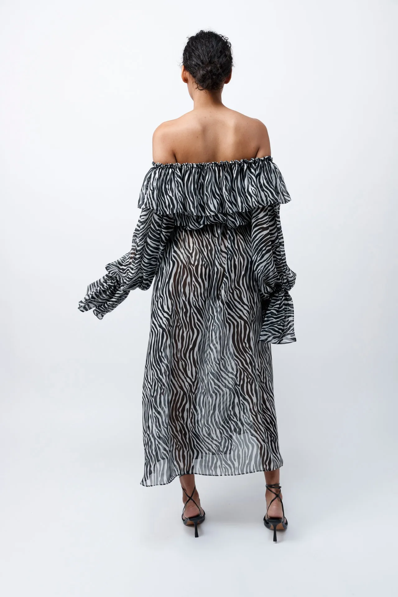 Zebra Maxi Dress