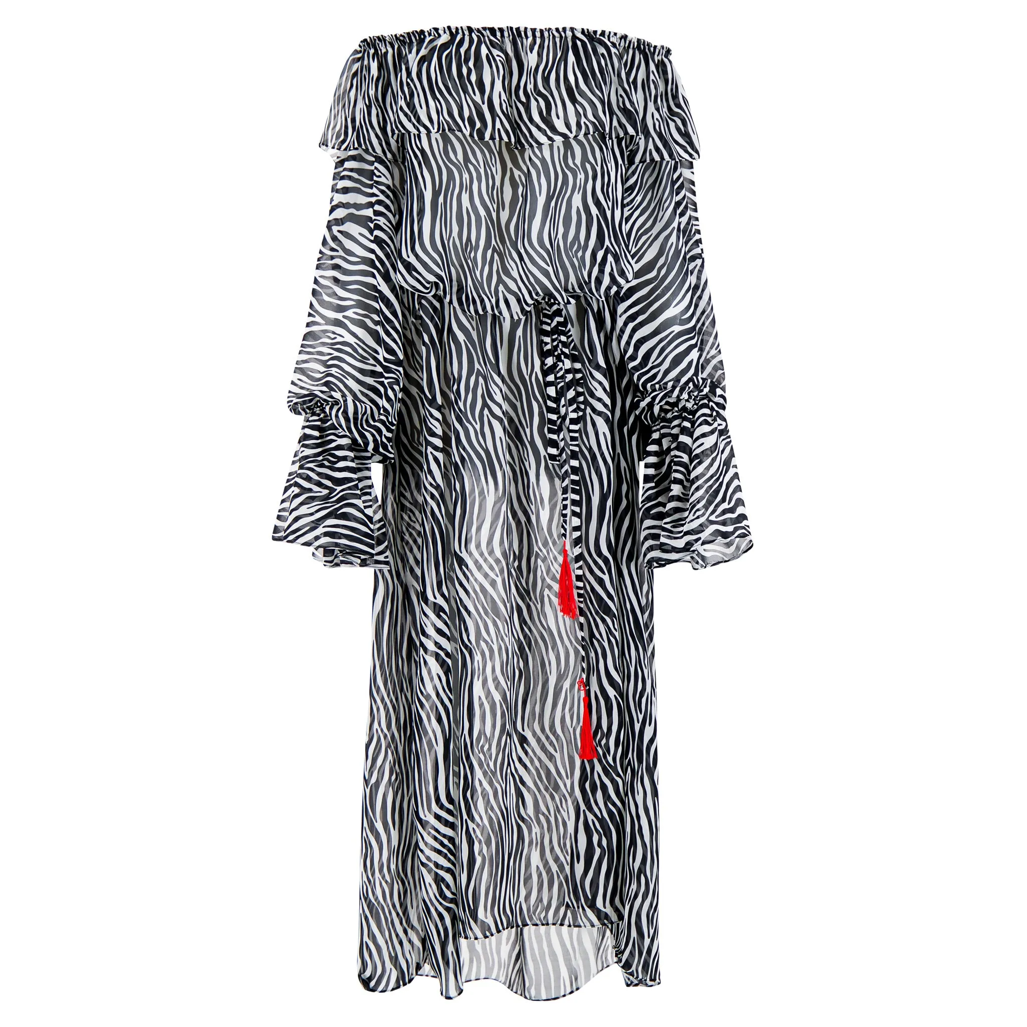Zebra Maxi Dress