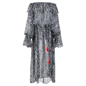 Zebra Maxi Dress
